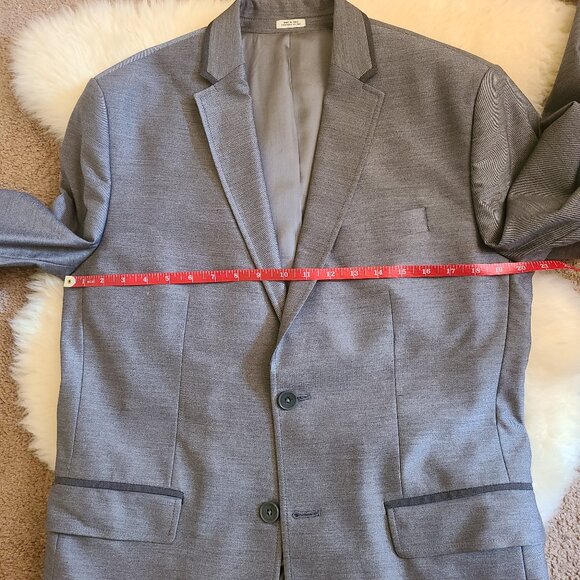 Calvin Klein Two Piece /Two Tone Gray Suit - Picture 10 of 16